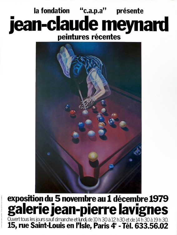 « Le Jeu » 1979 Exposition / Fondation Capa et Galerie Jean-Pierre Lavignes, Paris, FR