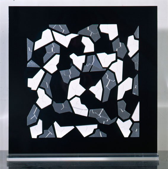 Ecce Homo relief Plexiglas IV / 60x60cm / 1997