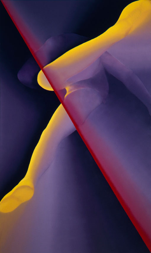 Atalante / acrylique sur toile / 146x89 cm / 1982