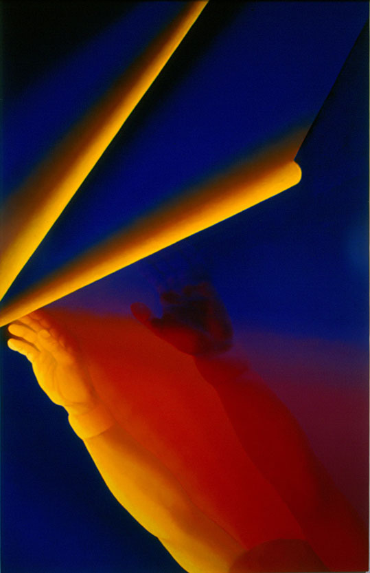 Icare / acrylique sur toile / 130x81 cm / 1982