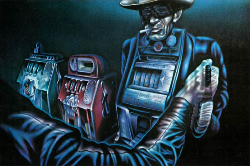 One Armed Bandit / Acrylique sur toile / 130X195cm / 1979