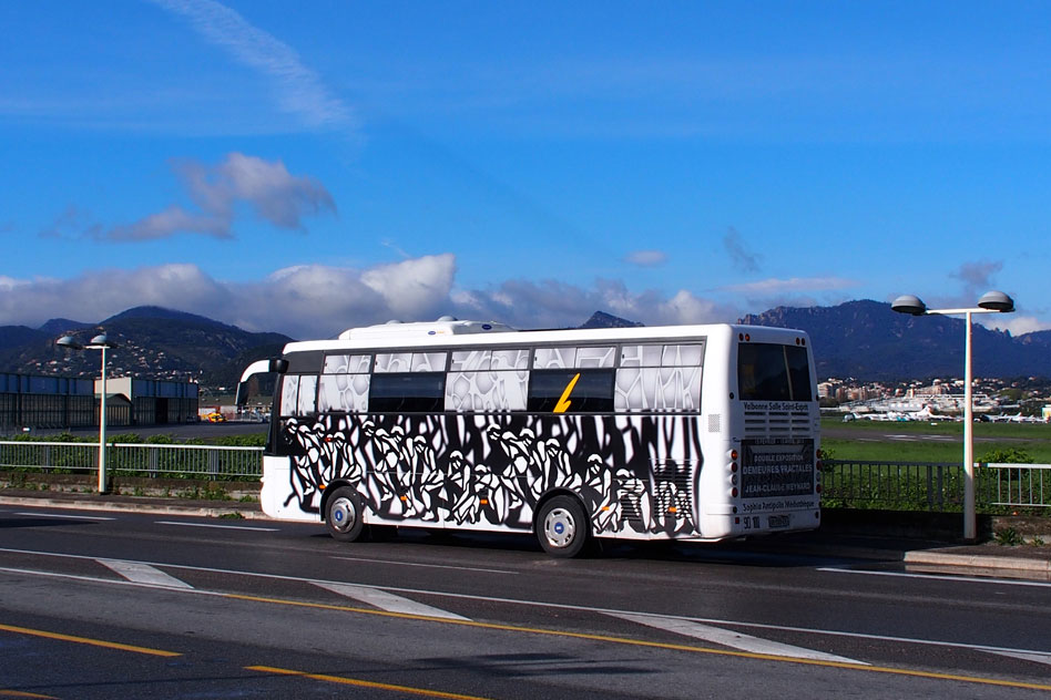 Bus Fractal 2 / JC.Meynard / Valbonne 2013